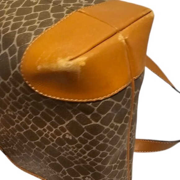 Nina Ricci Shoulder Bag Leather Trim with Coin Pouch - Picture 6 of 10